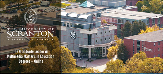 The University of Scranton | The Worldwide Leader in Multimedia Master's in Education Degrees - Online